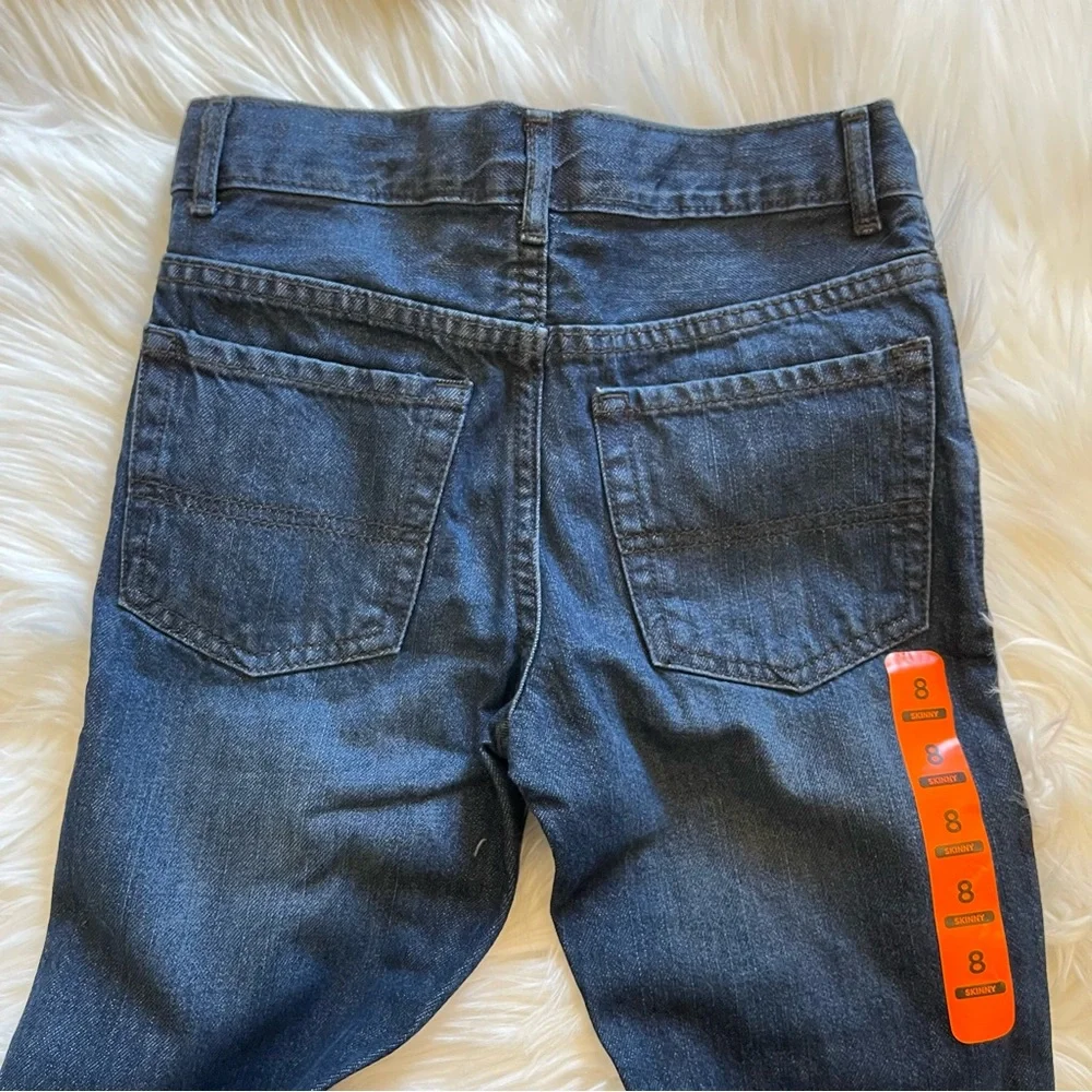 The Children’s Place Girls Skinny Jeans, Dark Blue, NWT, Size 8